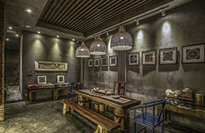 禪意茶坊裝修設計效果圖