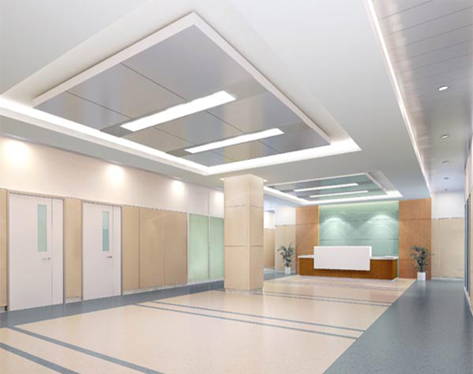 縣人民醫院大廳裝修效果圖