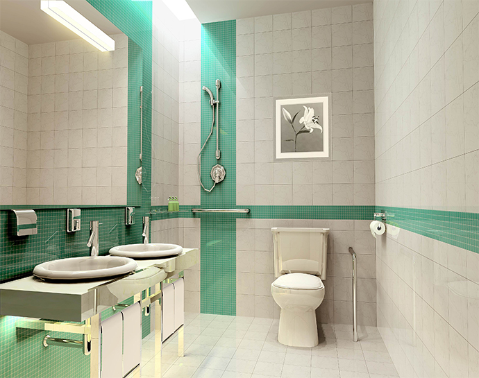 附屬醫院衛生間裝修效果圖
