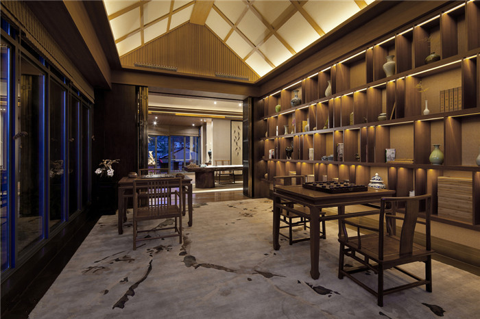 品茗茶樓裝修設計效果圖 品茗茶樓裝修設計效果圖