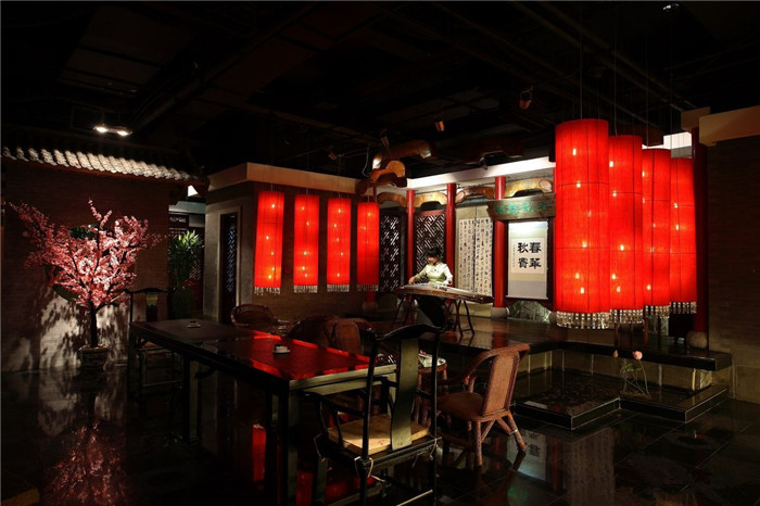 280平茶樓裝修效果圖