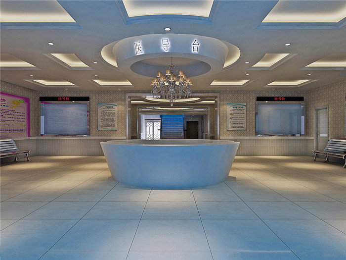 綜合醫院醫導臺裝修設計效果圖