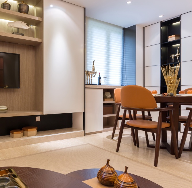 時(shí)尚簡(jiǎn)約別墅裝修設計效果圖