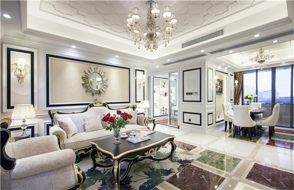 豪華歐式別墅風(fēng)格裝修效果圖