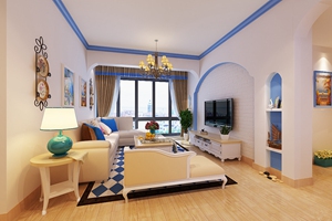 地中海家裝住宅裝修效果圖風(fēng)格