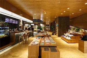 158平現代休閑書(shū)吧裝修效果圖