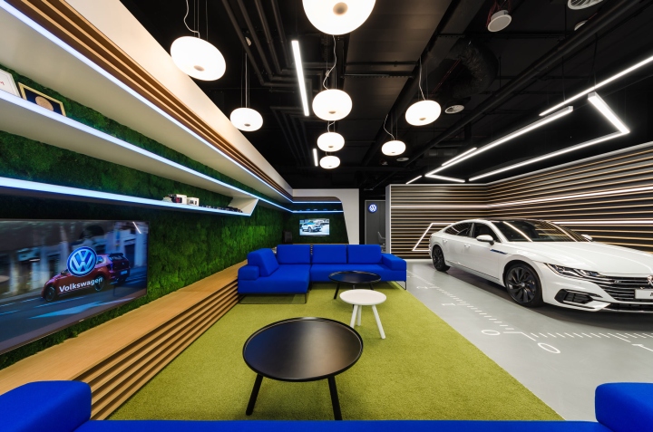 【大眾之家】獨一無(wú)二的汽車(chē)銷(xiāo)售店裝修圖