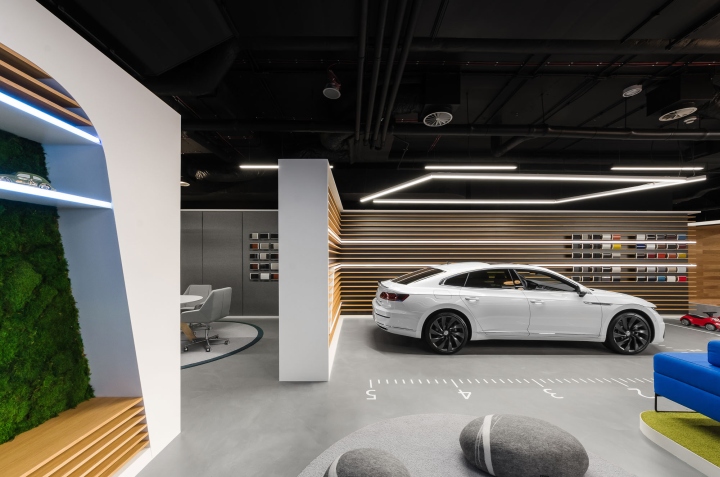 【大眾之家】獨一無(wú)二的汽車(chē)銷(xiāo)售店裝修圖