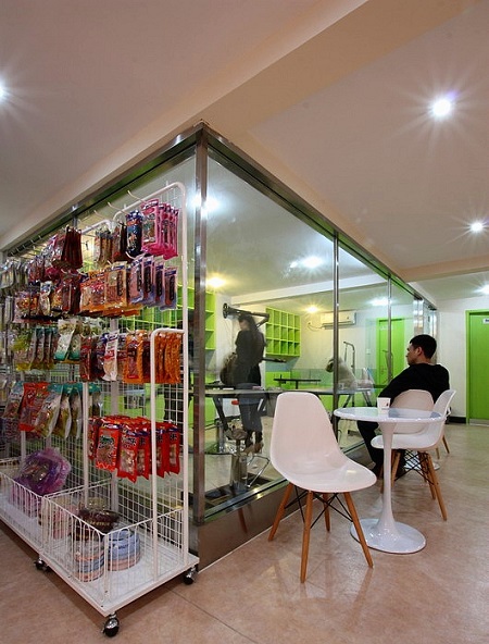 寵物醫院裝修隔斷分區效果圖