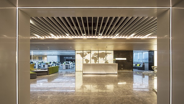 前臺裝修設計圖片