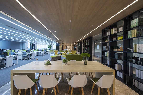 辦公區裝修設計圖片