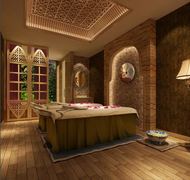 美容會(huì )所雙人間裝修效果圖