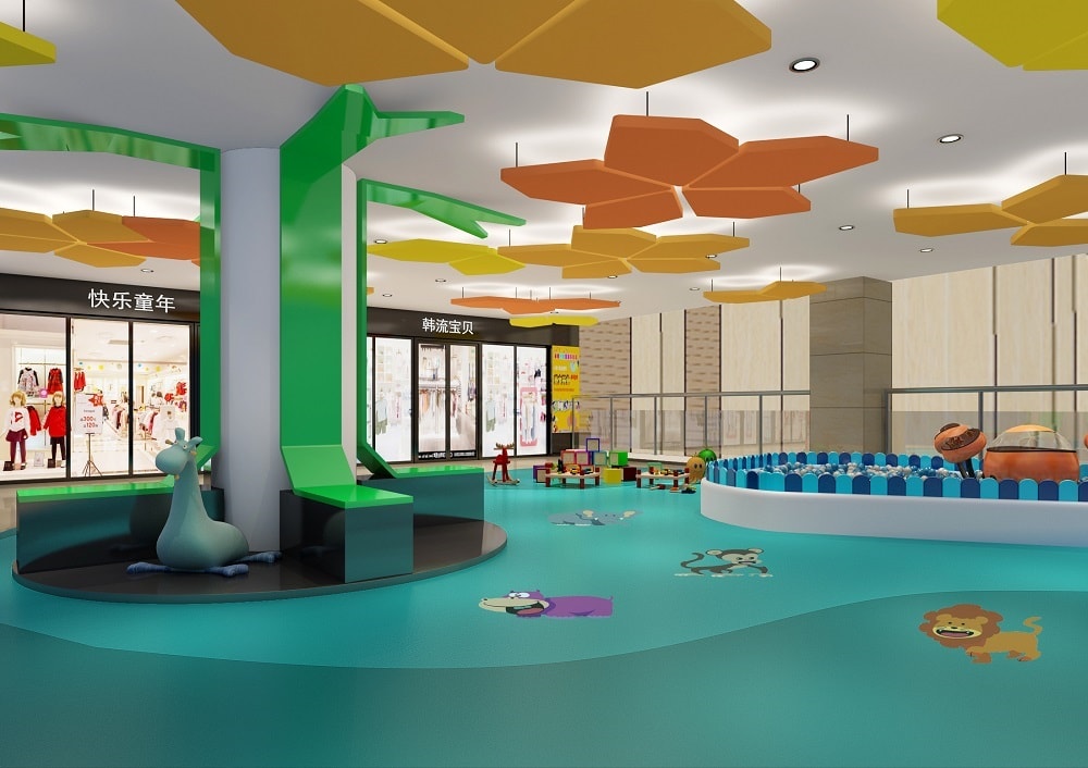 商業(yè)廣場(chǎng)裝修設計效果圖