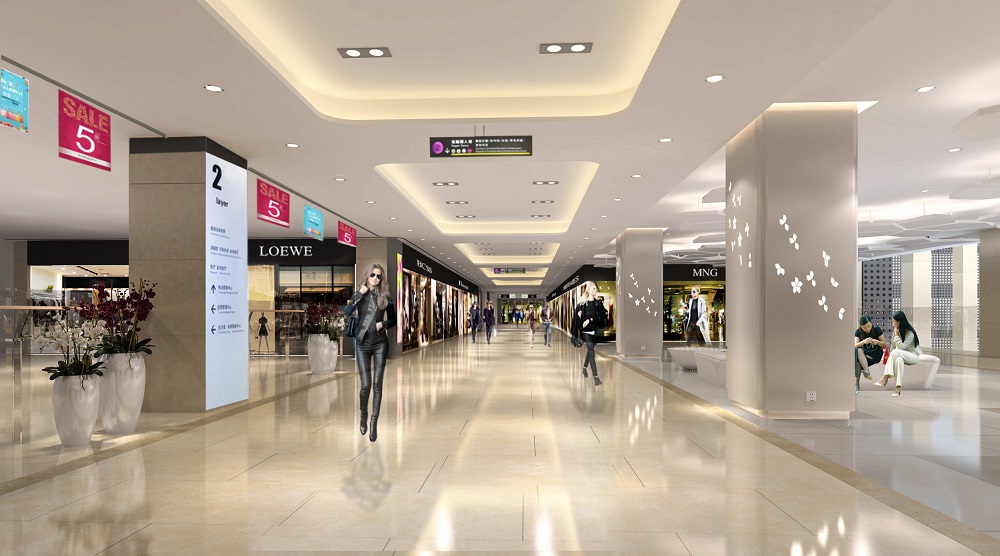 商場(chǎng)大廳裝修設計效果圖