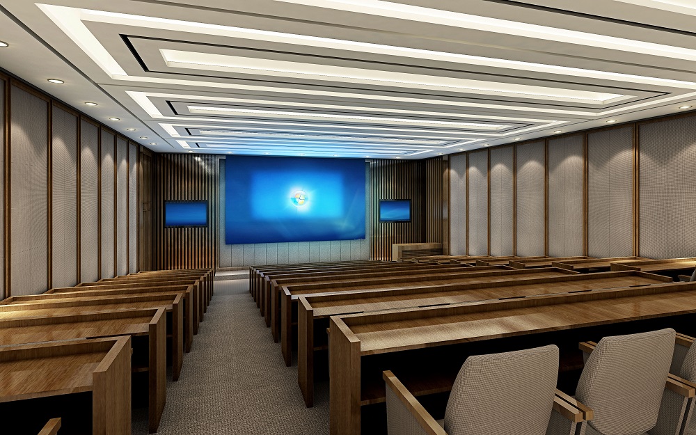 階梯教室效果圖