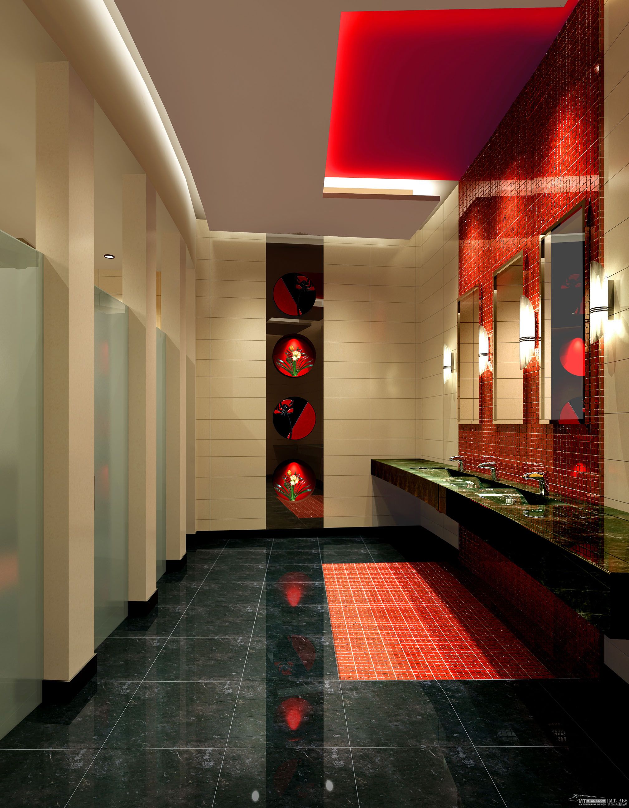 酒店獨立衛生間效果圖