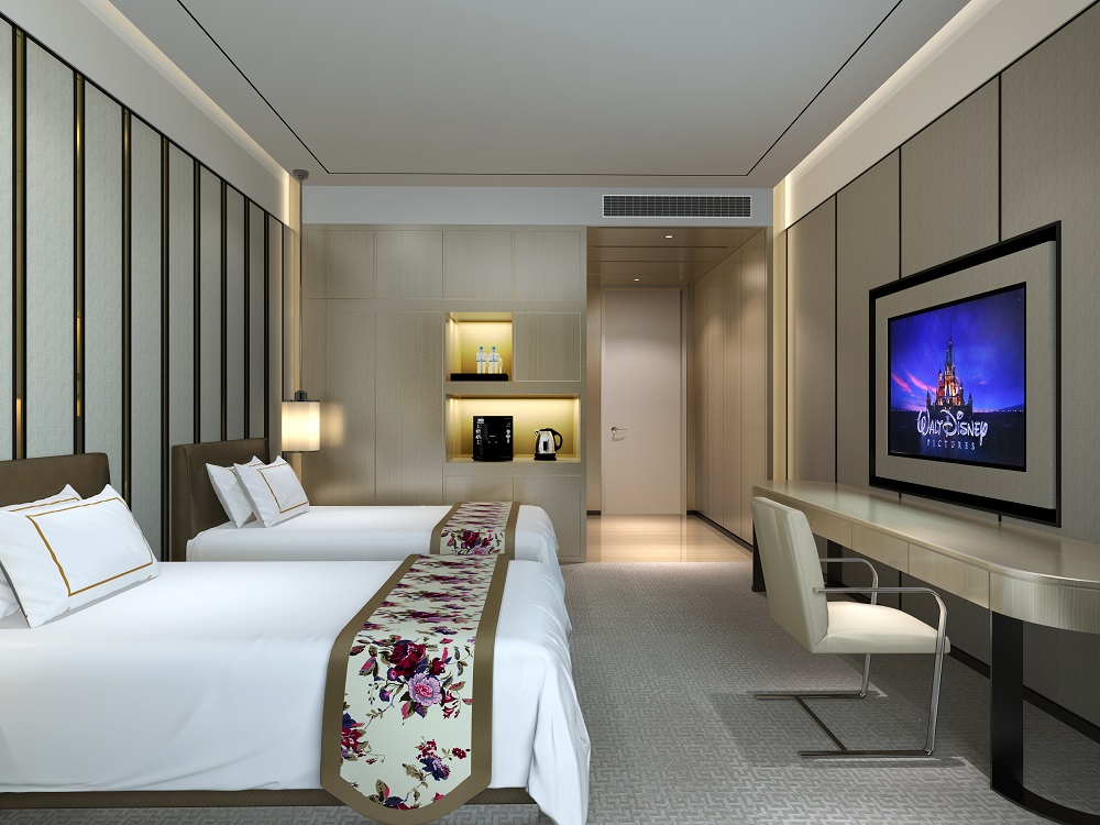 上海酒店客房效果圖