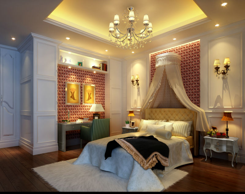 現代歐式別墅裝修兒童臥室效果圖