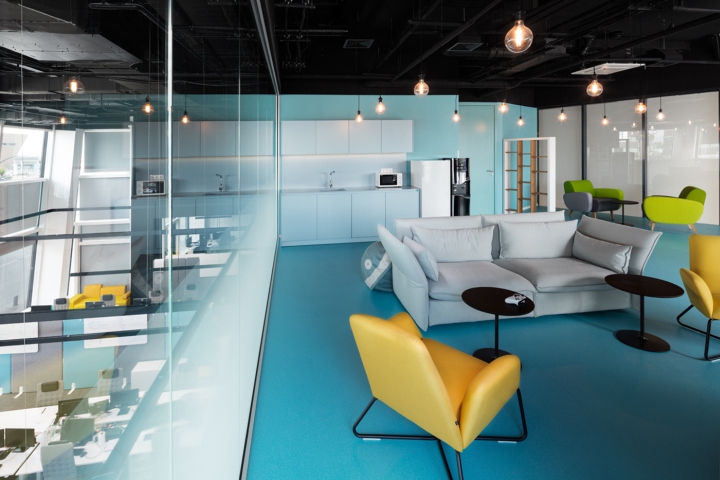 個(gè)性張揚的辦公室裝修效果圖欣賞