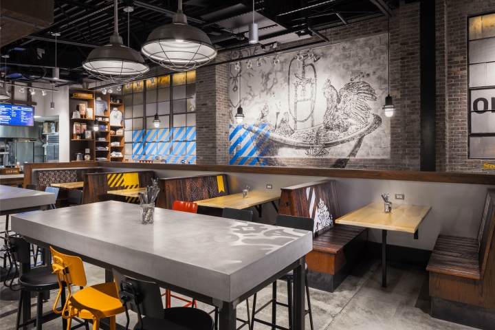 休閑餐廳裝修設計效果圖