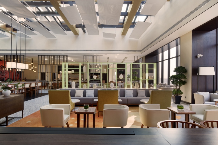 時(shí)尚生態(tài)餐廳裝修設計效果圖