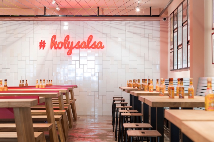 莎莎店快食餐廳裝修效果圖