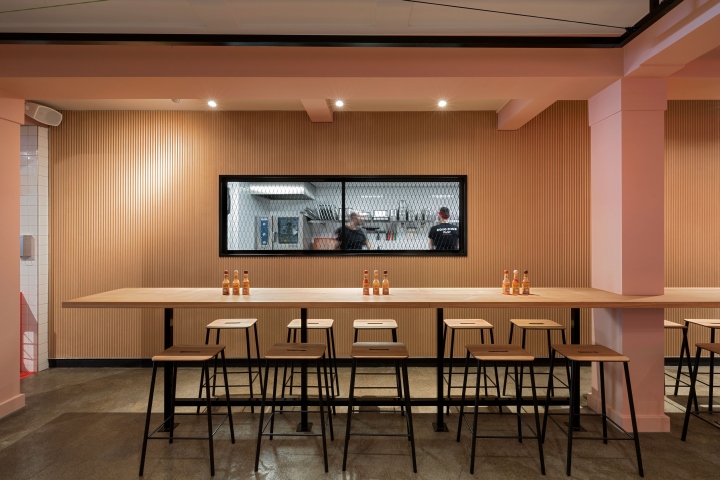 莎莎店快食餐廳裝修效果圖