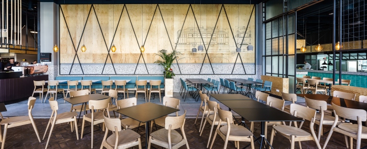 工業(yè)風(fēng)餐廳裝修效果圖