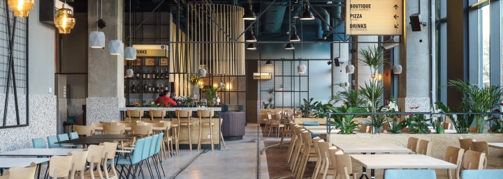 工業(yè)風(fēng)餐廳裝修效果圖