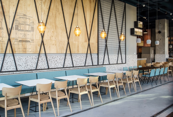 工業(yè)風(fēng)餐廳裝修效果圖