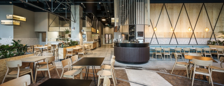 工業(yè)風(fēng)餐廳裝修效果圖