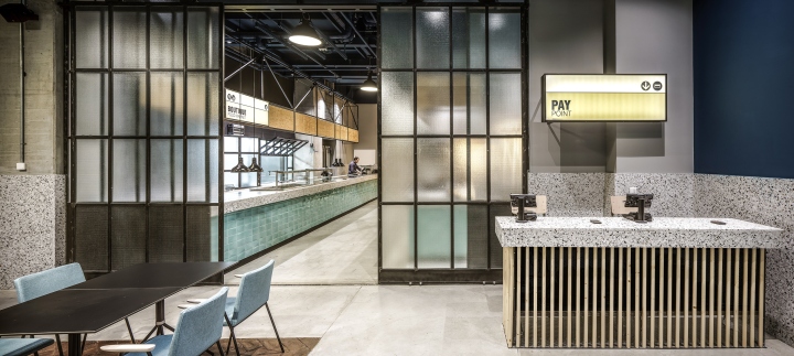 工業(yè)風(fēng)餐廳裝修效果圖