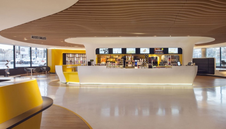 電影院內咖啡廳裝修設計效果圖