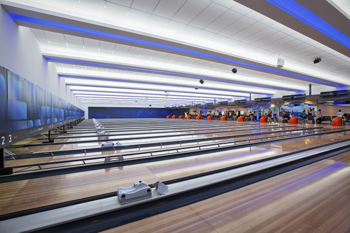 保齡球館裝修效果圖賞析-保齡球車(chē)道