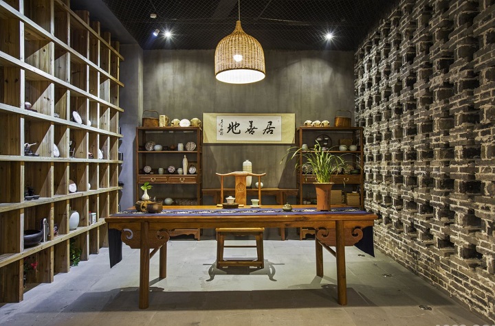 空花墻、博古架隔斷效果圖