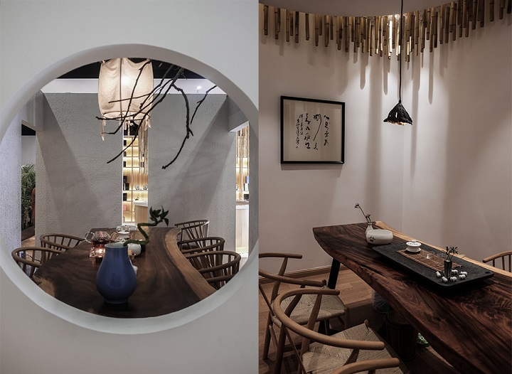 東方禪意茶館會(huì )所裝修效果圖-家具選擇