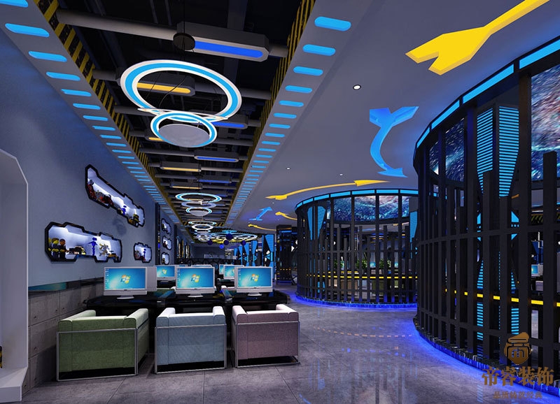 龍泉鼎雅泰網(wǎng)咖裝修效果圖