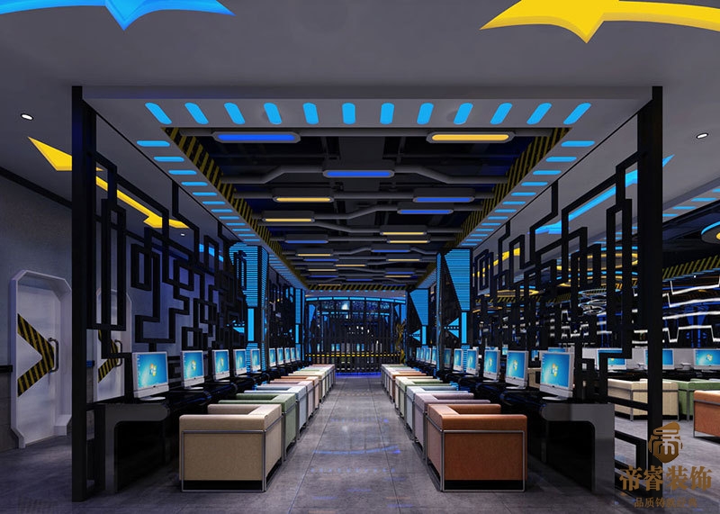 龍泉鼎雅泰網(wǎng)咖裝修效果圖