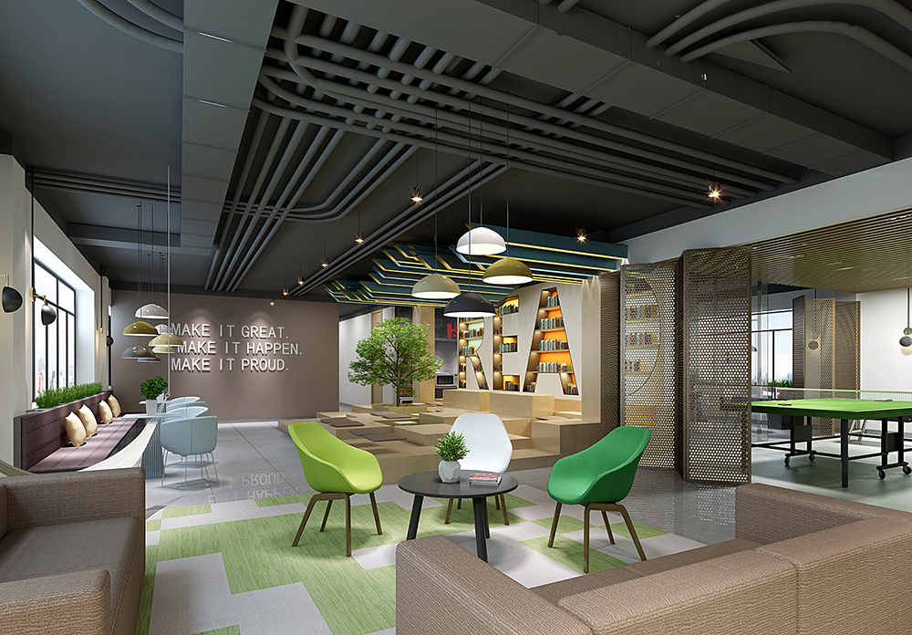 2020年辦公室隔斷設計裝修圖片大全