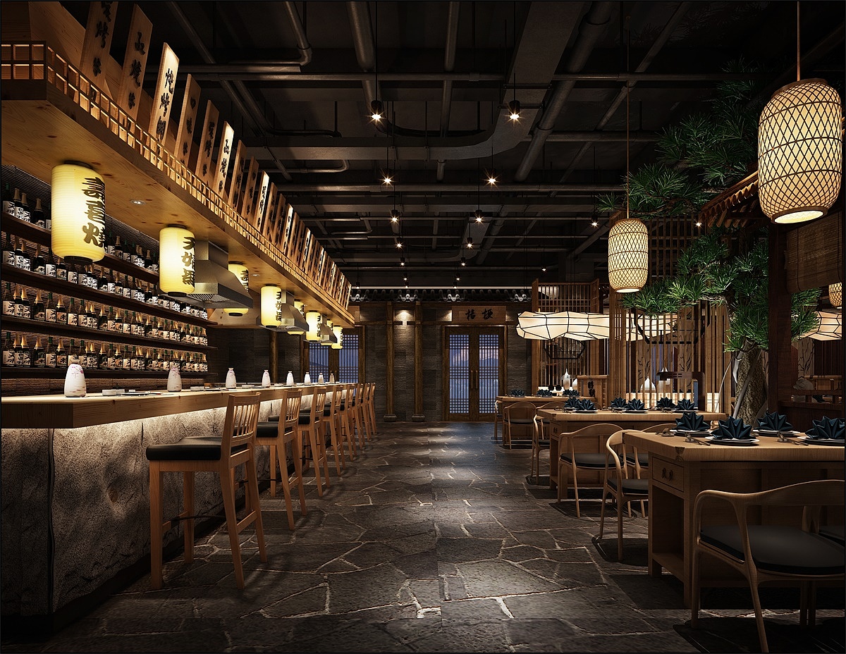 新中式火鍋店裝修設計效果圖及裝修理念介紹