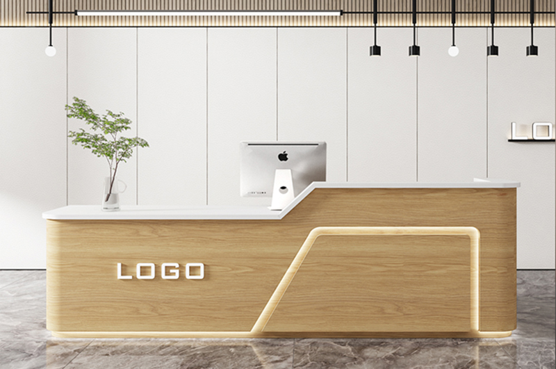 科技公司辦公室裝修：前臺造型的1種設計方法