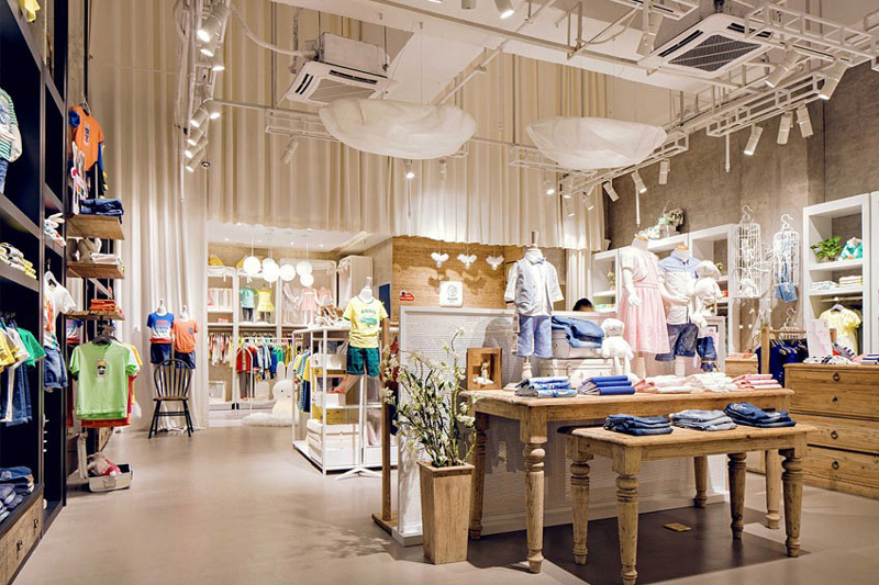 童裝店裝修設計三要素