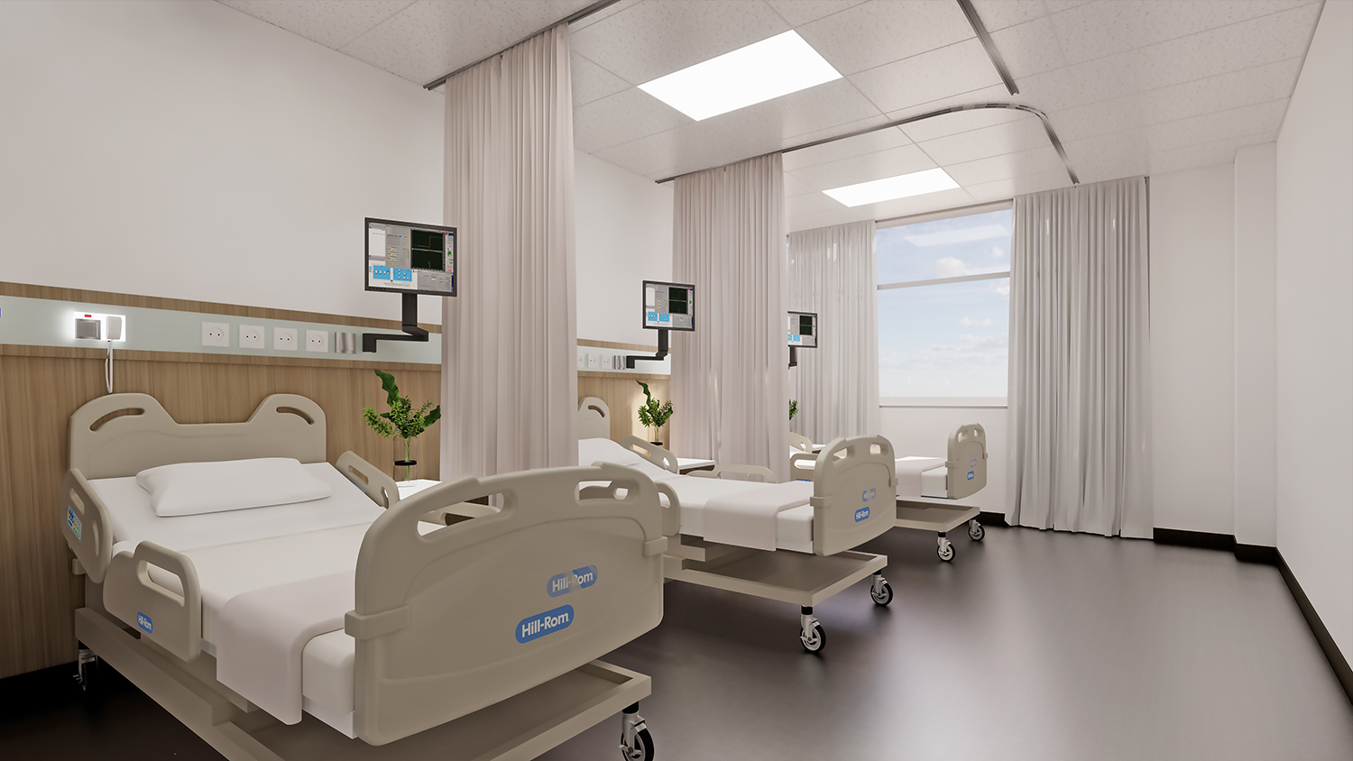 中西醫結合醫院裝修效果圖