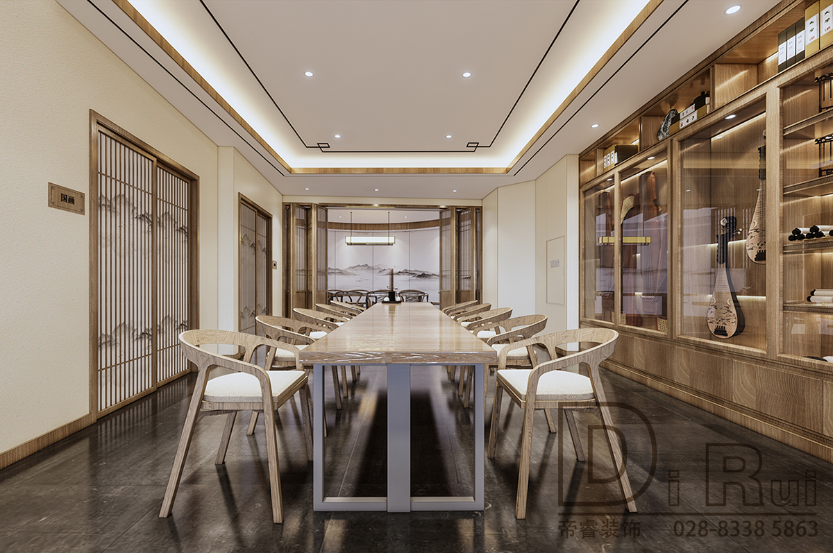 新中式風(fēng)格茶室裝修效果圖 新中式風(fēng)格茶室裝修效果圖