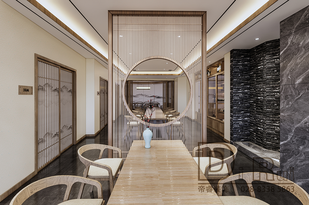 新中式風(fēng)格茶室裝修效果圖 新中式風(fēng)格茶室裝修效果圖