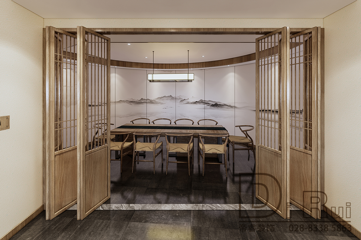 新中式風(fēng)格茶室裝修效果圖 新中式風(fēng)格茶室裝修效果圖