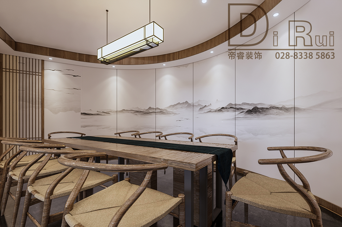 新中式風(fēng)格茶室裝修效果圖 新中式風(fēng)格茶室裝修效果圖