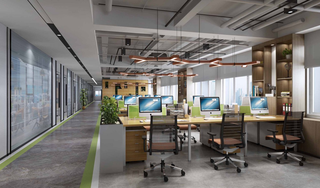 好看辦公室裝修效果圖賞析及四個(gè)基本特征