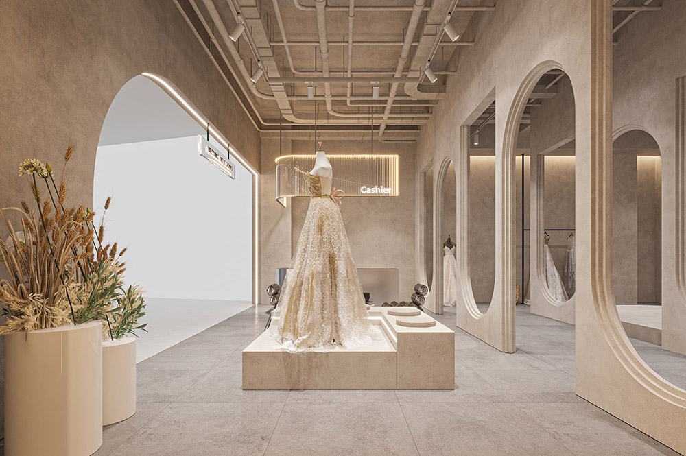 「婚紗店裝修」歲月痕跡質(zhì)樸之美的侘寂風(fēng)